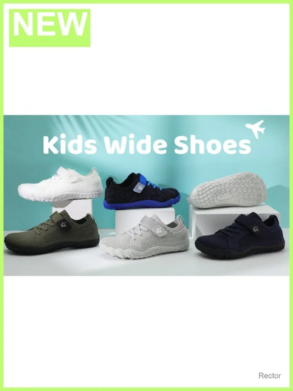 Kids Barefoot Shoes Wide Toe Box Zero Drop Sneakers